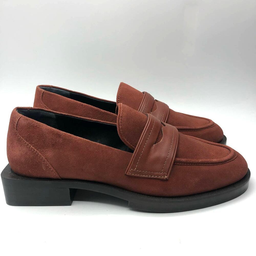 Free People Womens Lennox Loafers Brown Size EU 38 / US 8 - Picture 4 of 10